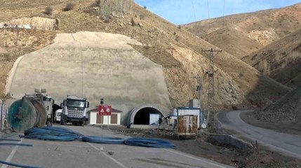 Türkiye'nin en uzun 3. tüneli kar düştüğünde tek tüpten hizmete açılacak