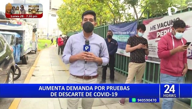 Incrementa demanda por pruebas de descarte de Covid-19 a nivel nacional