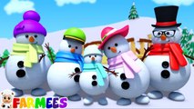 Snowman Finger Family + More Christmas Carols And Nursery Rhymes for Children by Farmees