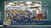 Presidente de Cuba Miguel Díaz-Canel realiza visita oficial a China