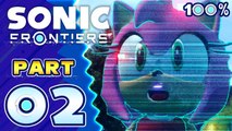 Sonic Frontiers Walkthrough Part 2 ◎ 100% ◎ (PS5, PS4) Kronos Island