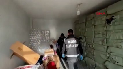 Gaziantep'te kaçakçılık operasyonu