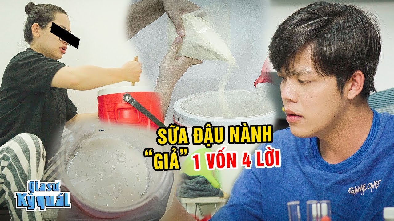 Bột thần thánh biến sữa đậu nành thành món 1 vốn 4 lời