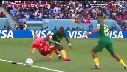 Cameroon vs Switzerland goals 0-1 | اهداف مباراة الكاميرون ضد سويسرا 0-1