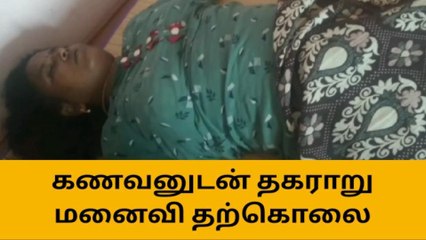 ஆண்டிபட்டி அருகே குடும்பத் தகராறில் மனைவி தற்கொலை