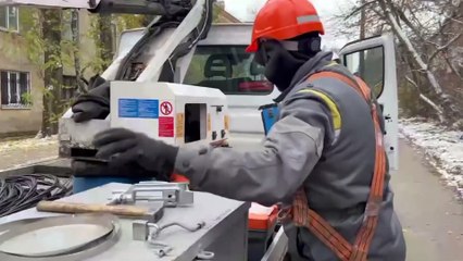 La región ucraniana de Donetsk restablece parcialmente el suministro energético