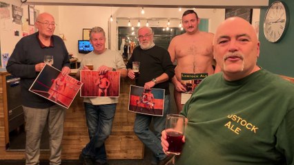 Lostock Hall drinkers naked calendar