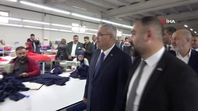 Bakan Soylu'nun kurduğu fabrikalar gençlerin geleceğe umutla bakmasını sağlıyor: 450 kişiye daha istihdam sağlandı