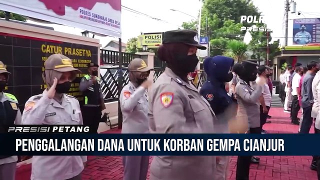 Polres Sukoharjo Gelar Sholat Ghaib Dan Galang Bantuan Sosial Untuk Korban Gempa Bumi Cianjur