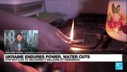 Half of Kyiv residents still without power after Russian strikes