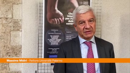 Violenza donne, Rettore Palermo "Il problema è culturale"