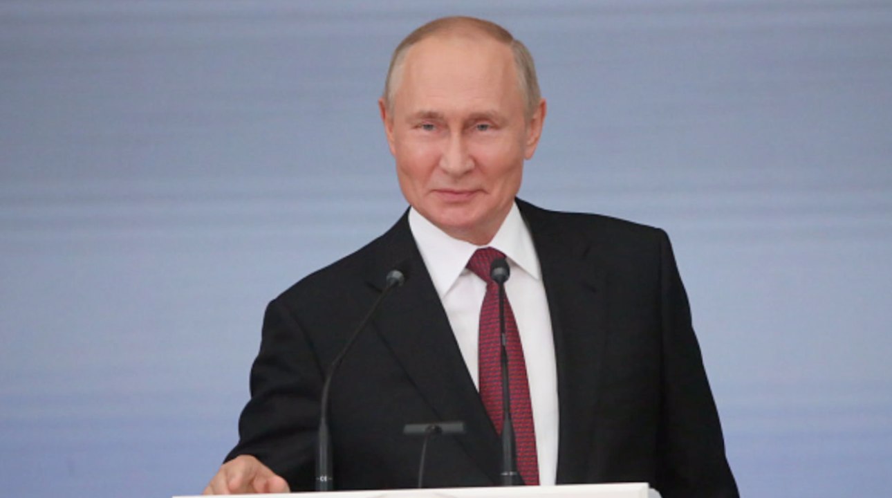 Putin belustigt über fake-rede von scholz