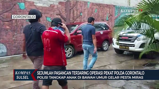 Sejumlah Pasangan Terjaring Operasi Pekat 2022 Polda Gorontalo