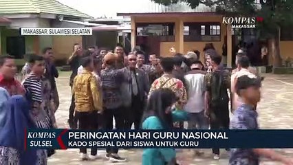 Peringatan Hari Guru Nasional, Kado Spesial Dari Siswa Untuk Guru