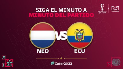 Países Bajos vs. Ecuador - EN VIVO
