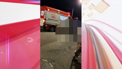 Colisão entre carro e moto deixa dois feridos em Apucarana; veja