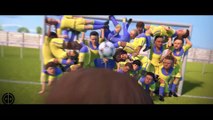 Best Animated Football Ads ft Messi & Ronaldo. (1440p)