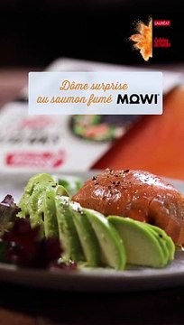 Dômes surprise au saumon fumé