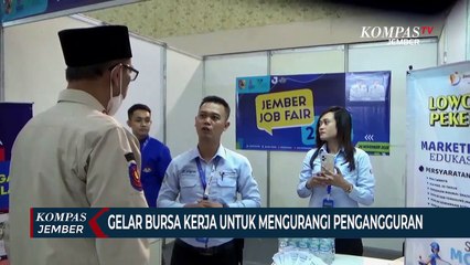 Pemkab Jember Gelar Bursa Kerja Untuk Kurangi Pengangguran