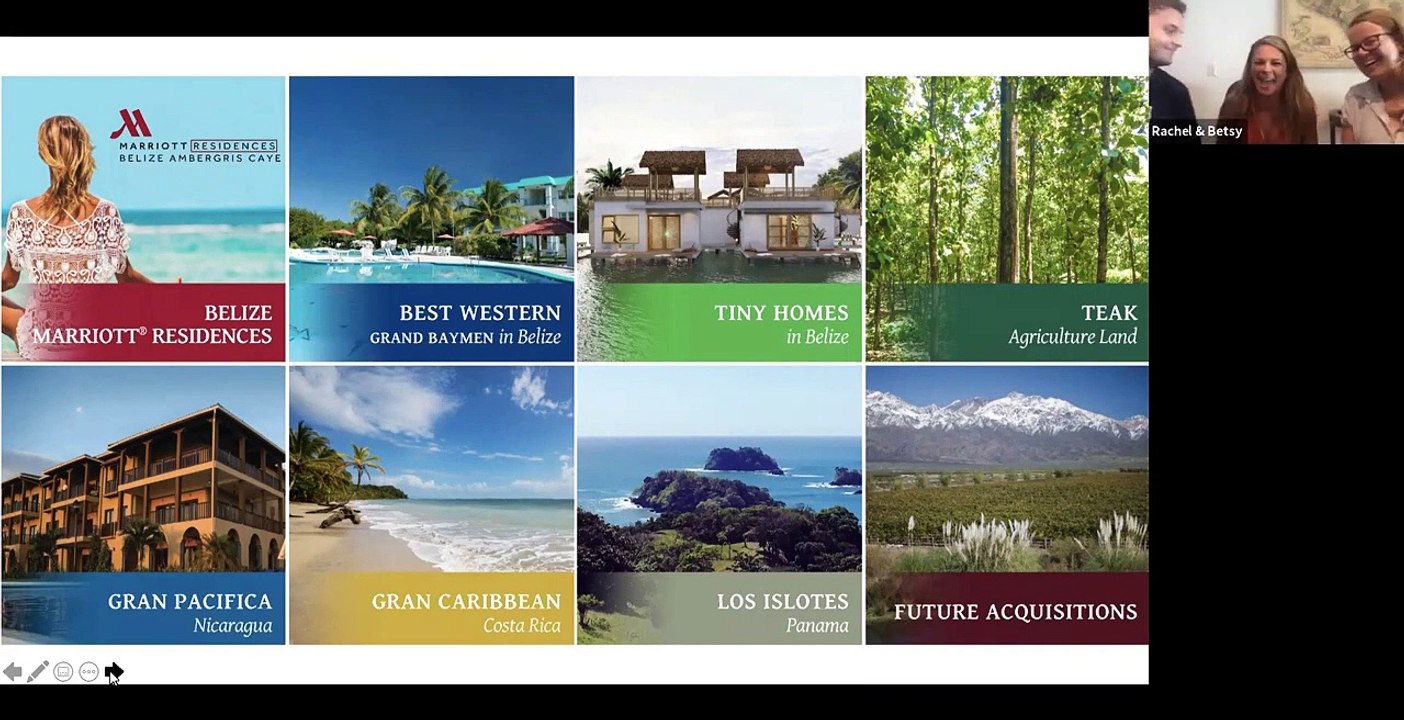 Inventory Update at ECI Development Properties - Belize, Nicaragua, Panama