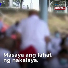 200 preso, emosyonal na sinalubong ng mga kaanak matapos palayain | 24 Oras Shorts