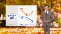 [날씨] 주말 '반짝 추위' 기승...다음주 강력 추위 / YTN