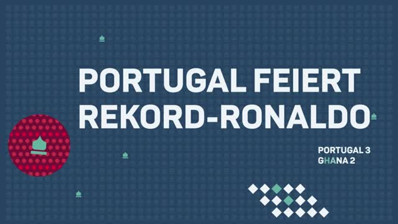 Portugal-Fans huldigen Rekord-Ronaldo
