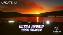 Ultra Hybrid Toon Shader Update 1.1 | UE5 Cel Shader | Unreal Engine Post Process Material