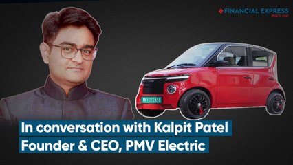 PMV Electric Started With The Belief of Make-in-India For The World says CEO, Kalpit Patel