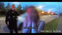 Durham Constabulary release bodycam footage to urge people not to drive under the influence