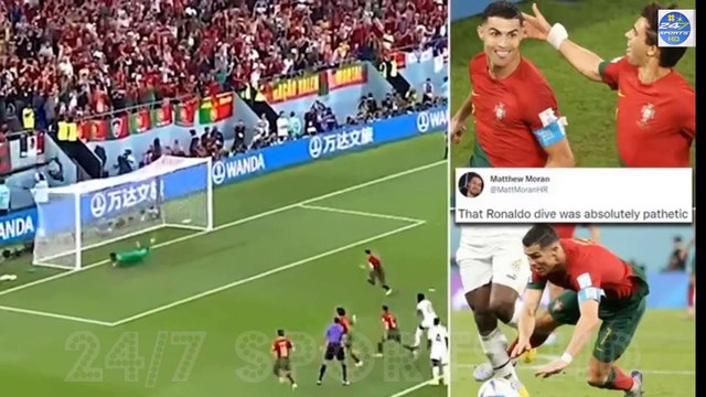 Piers Morgan Leafs Fan Reaction as Cristiano Ronaldo Celebrates Portugal Goal in Front of Messi