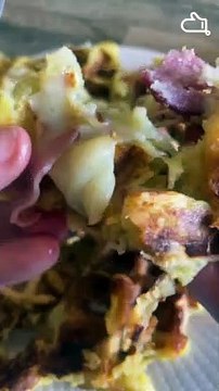 Gaufres aux restes de raclette