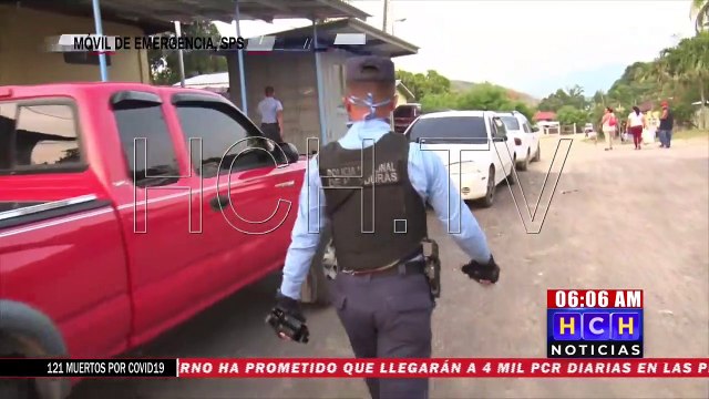 Sujeto muere a manos de sicarios en moto #MóvilSPS (1)