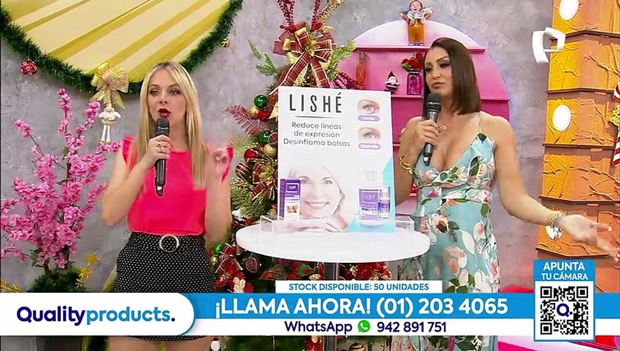 Karla Tarazona y Caron Arriaga en publicherry Quality Products