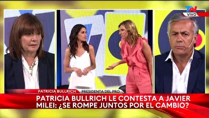 Patricia Bullrich: “La manera de bajar la inflación es muy fácil, bueno... no sé, es con esfuerzo"