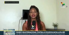 Santo Domingo conmemora Día Internacional de la Eliminación de la Violencia contra la Mujer