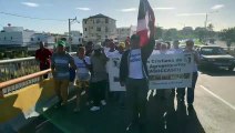 Cientos de campesinos se dirige al Palacio Nacional a reclamar por sus tierras