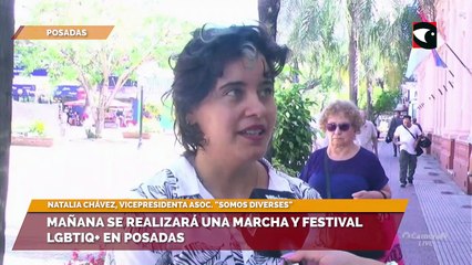 Скачать видео: Mañana se realizará una marcha y festival LGBTIQ+ en Posadas