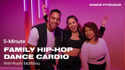 This 5-Minute Dance Cardio Workout Is a Blast For the Whole Family