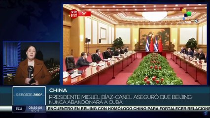 Pdtes. de China y Cuba abogan por un camino de mayor cooperación y reciprocidad