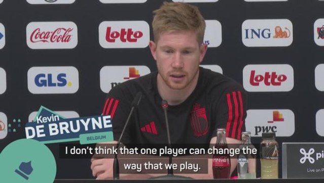 Lukaku’s return from injury a boost for Belgium, says De Bruyne