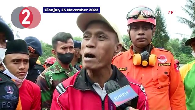 [TOP 3 NEWS] Ridwan Kamil Menangis, Kisah Pencarian Korban Cianjur, Kesaksian Satpam Duren Tiga