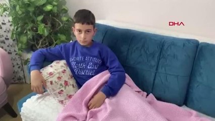 PİTBULL SALDIRISINA UĞRAYAN 10 YAŞINDAKİ SERCAN YARALANDI