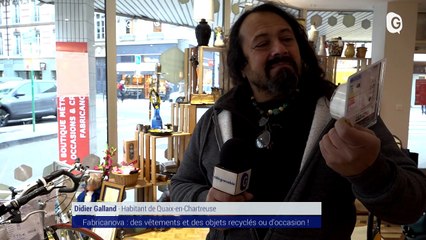 Reportage - Fabricanova : des vêtements et des objets recyclés ou d'occasion ! - Reportages - TéléGrenoble