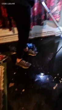 Family's flooding hell caused by toy gun lodged in pipe