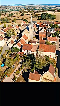 AMAZY vu du ciel (Nièvre - Bourgogne Franche-Comté)