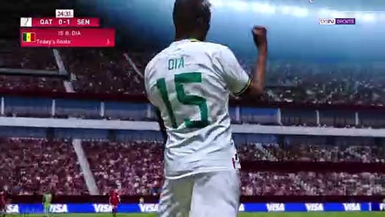 Qatar vs Senegal 1-3 _ 2022 FIFA World Cup Qatar _ Match Highlights