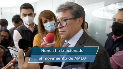 Monreal rechaza supuesta negociación de candidatura presidencial con Va por México