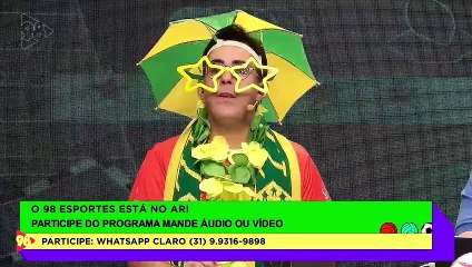 98 Esportes | O craque da partida entre Brasil e Servia