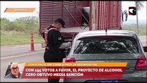 Con 195 votos a favor, el proyecto de alcohol cero obtuvo media sanción